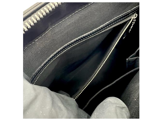 Borsa Tote Louis Vuitton Wilwood Monogram in pelle opaca Nero - vista 10