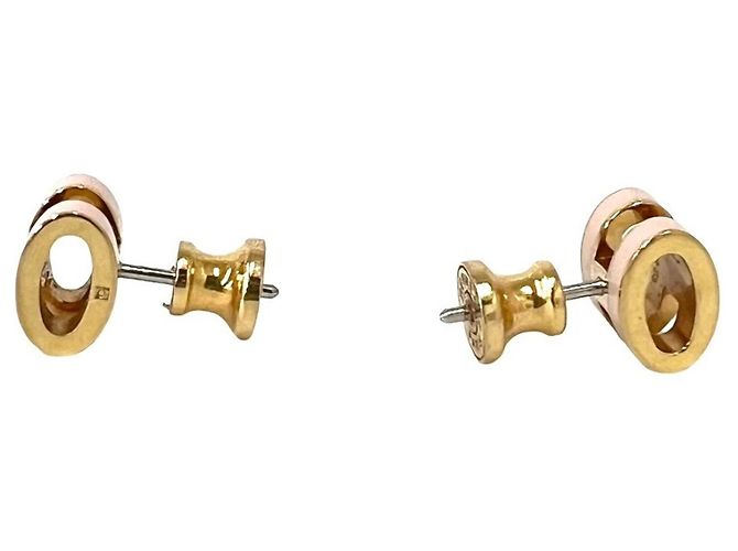 Hermès Brincos Hermes Mini Pop H Rosa Dourado - vista 4
