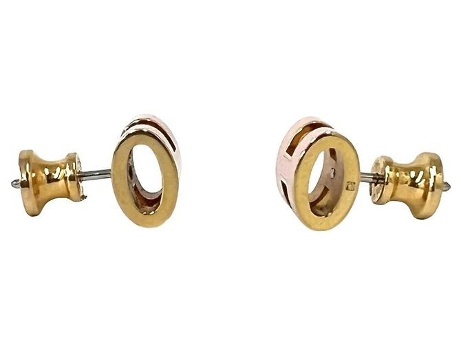 Hermès Brincos Hermes Mini Pop H Rosa Dourado - vista 5