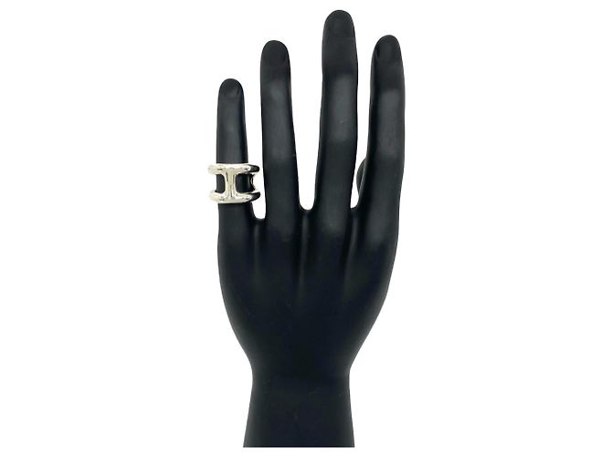 Hermès Hermes Osmo's GM Ring aus Sterlingsilber - Ansicht 2