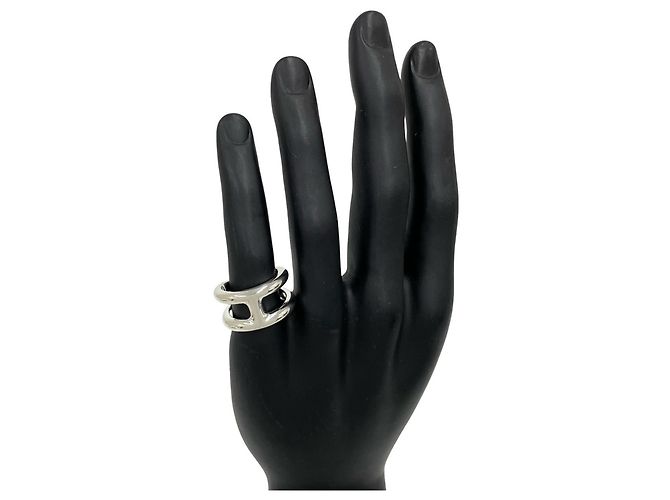 Ring Hermès Anillo Hermes Osmo Band en Plata 925 - vista 2