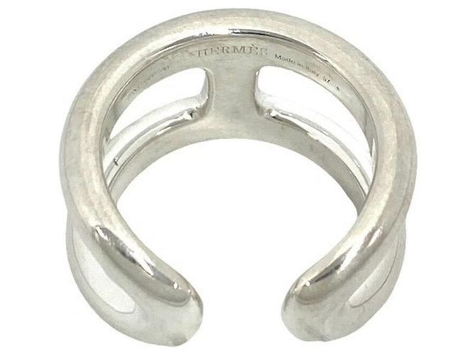 Ring Hermès Anillo Hermes Osmo Band en Plata 925 - vista 6