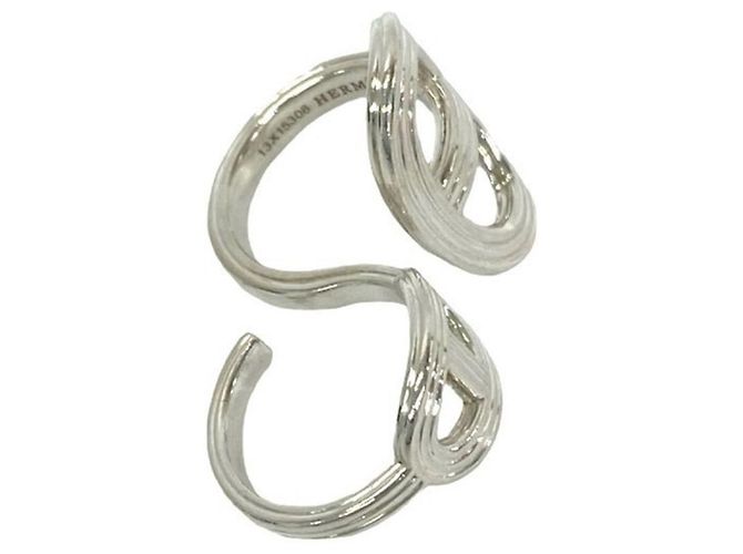 Hermès Hermes Chaine d'Ancre Double Ring Silber - Ansicht 5
