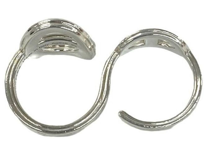 Hermès Hermes Chaine d'Ancre Double Ring Silber - Ansicht 6
