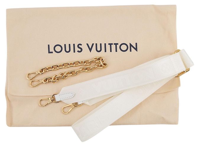 Louis Vuitton Bubble Gram Over the Moon Schultertasche Weiß - Ansicht 15
