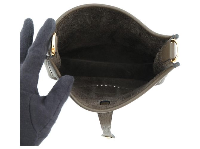 Hermès Hermes Evelyne 3 Schultertasche Braun - Ansicht 4