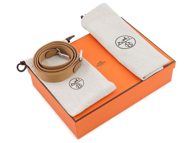 Hermès Borsa a tracolla Hermes Evelyne TPM Marrone - vista 6