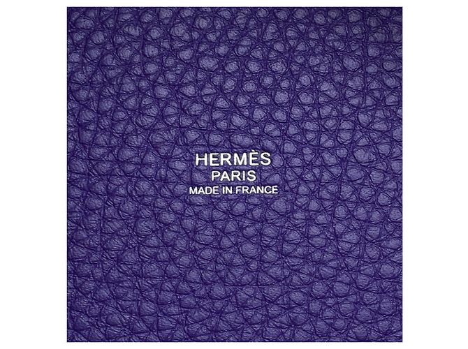 Hermès Borsa Hermes Picotin Lock PM Porpora - vista 6
