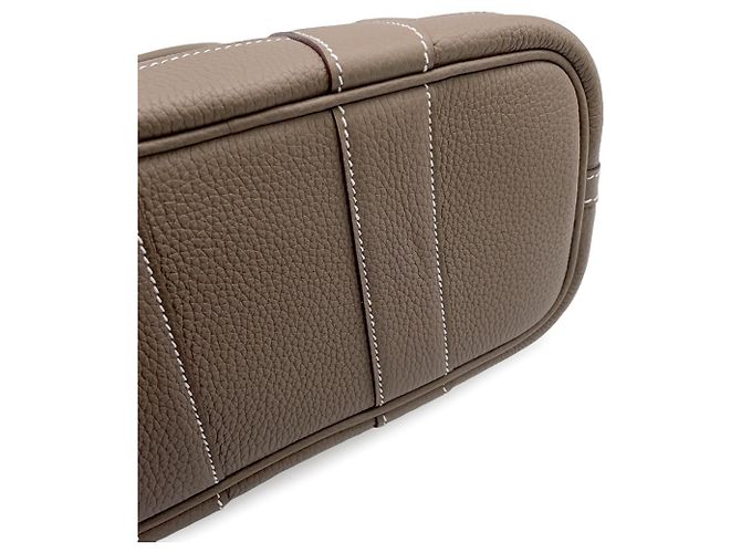 Hermès Borsa Tote Hermes Neo Garden 23 Taupe - vista 7