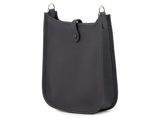 Hermès Borsa a tracolla Hermes Evelyne TPM Blu navy - vista 2