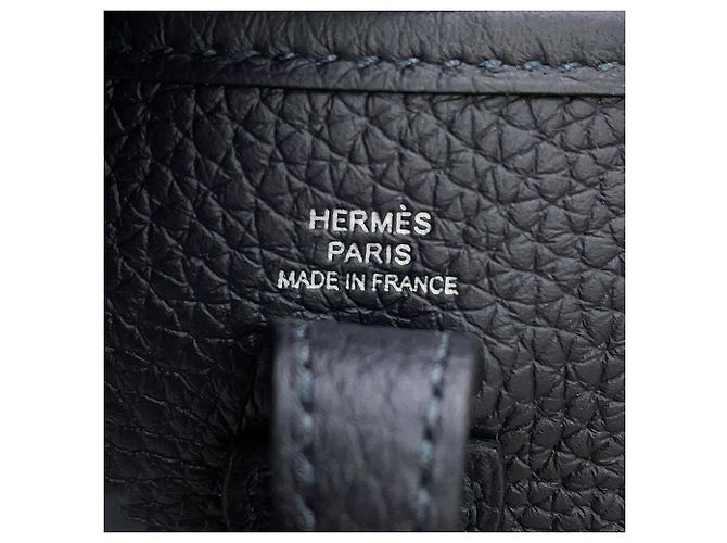 Hermès Borsa a tracolla Hermes Evelyne TPM Blu navy - vista 5