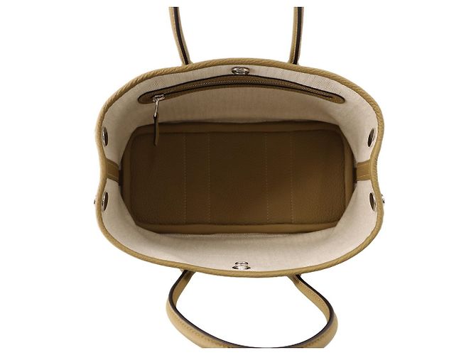 Hermès Borsa Tote Hermes Neo Garden 23 Beige - vista 5