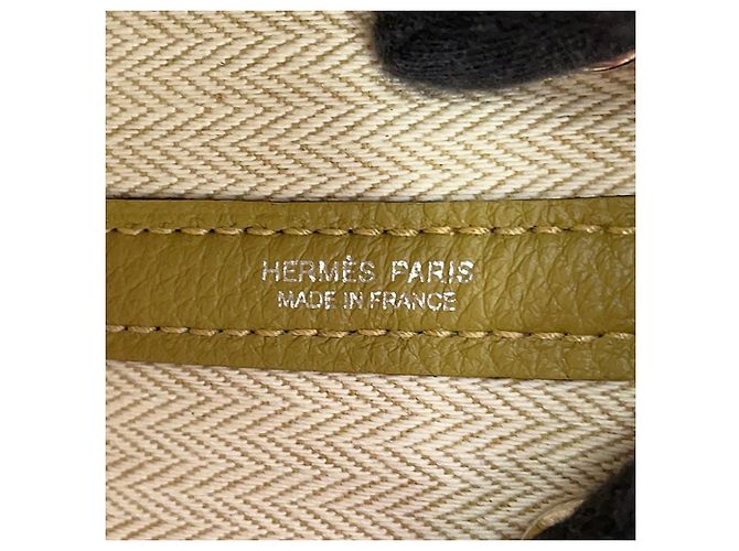 Hermès Borsa Tote Hermes Neo Garden 23 Beige - vista 6