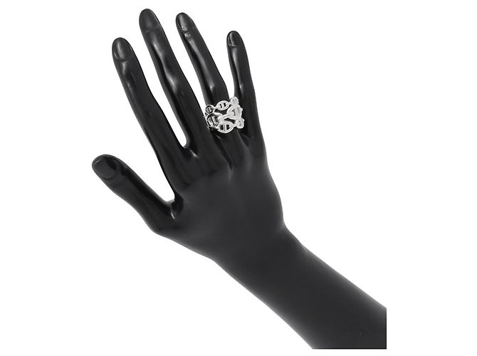 Ring Hermès Anello Hermes Chaine d'Ancre Enchainee - vista 4