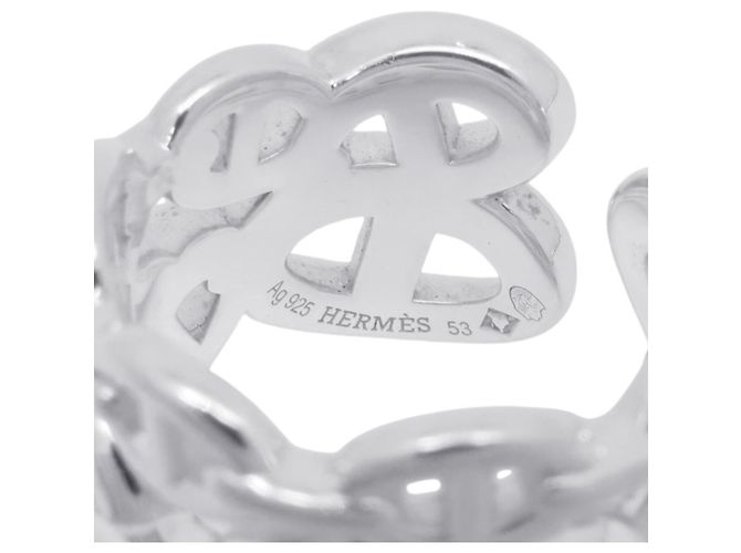 Ring Hermès Anello Hermes Chaine d'Ancre Enchainee - vista 8