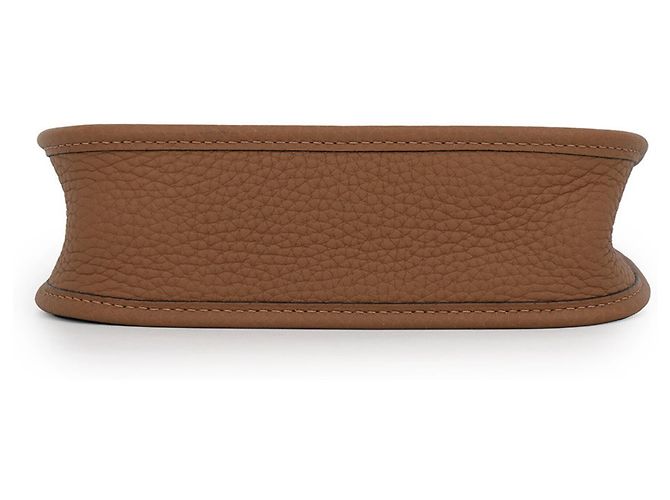 Hermès Borsa a tracolla Hermes Evelyne TPM Marrone - vista 3