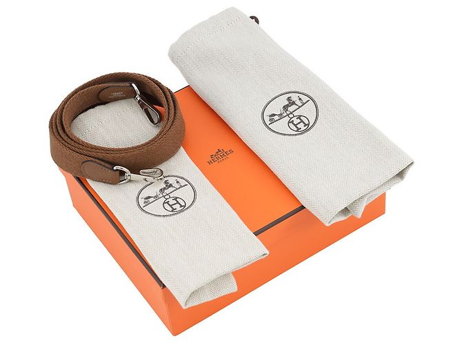 Hermès Borsa a tracolla Hermes Evelyne TPM Marrone - vista 9
