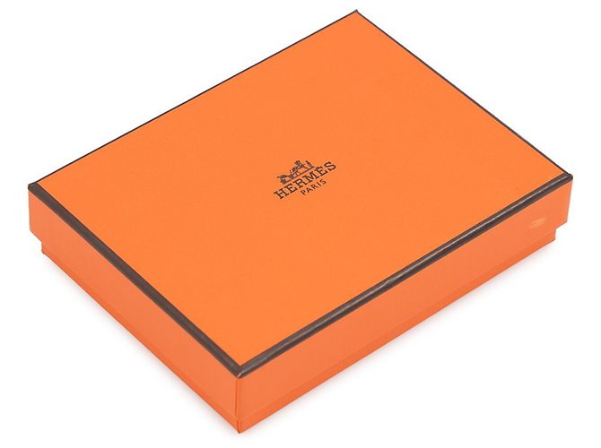 Hermès Portefeuille bi-fold compact Hermes Bearn Noir - vue 11