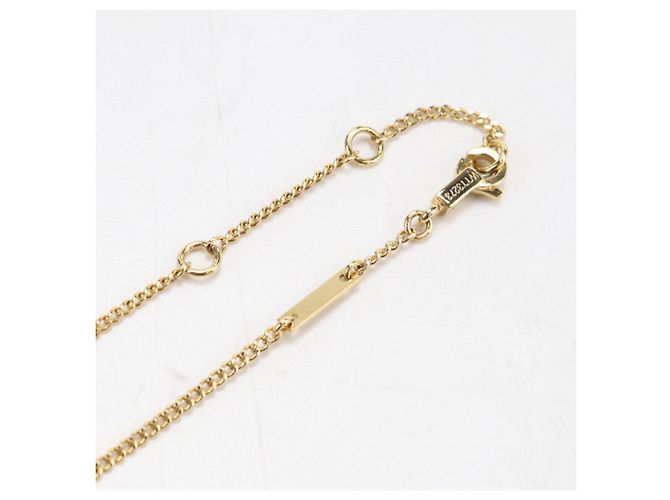Céline Colar Celine Triomphe com strass dourado - vista 4