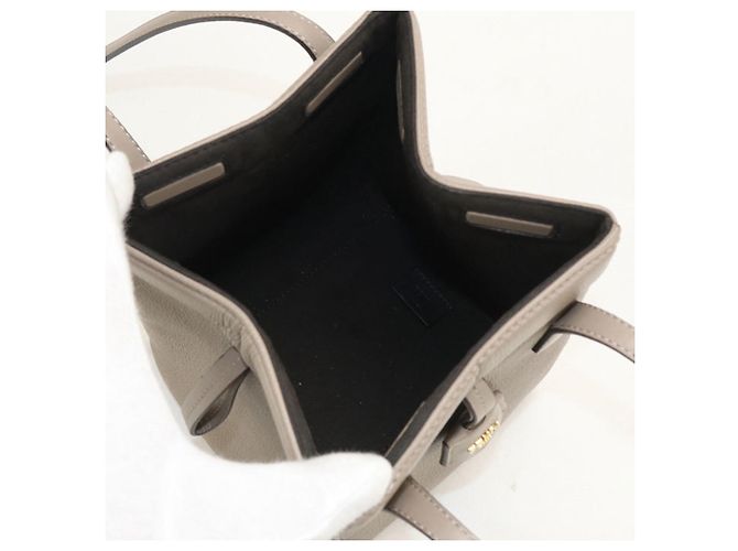 Fendi Origami Mini Schultertasche Braun - Ansicht 3