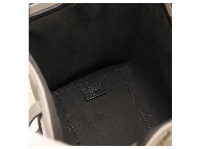 Fendi Origami Mini Schultertasche Braun - Ansicht 4