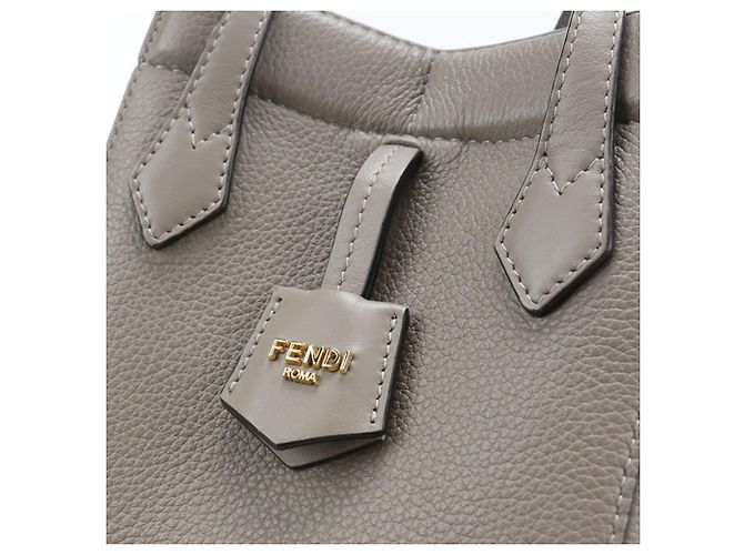 Fendi Origami Mini Schultertasche Braun - Ansicht 5