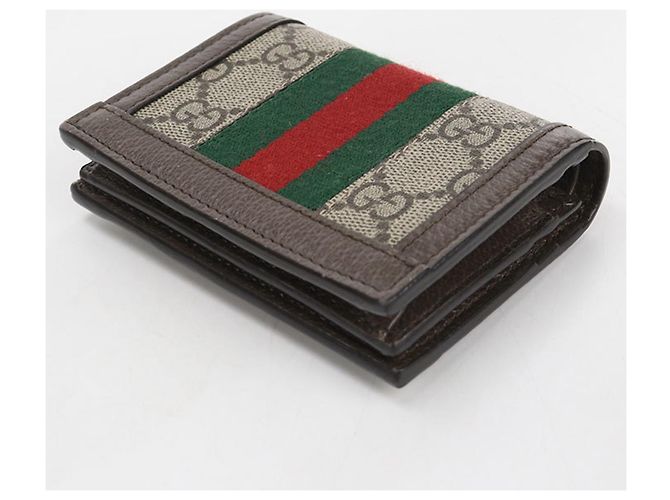 GUCCI Ophidia Bifold Geldbörse Beige - Ansicht 2