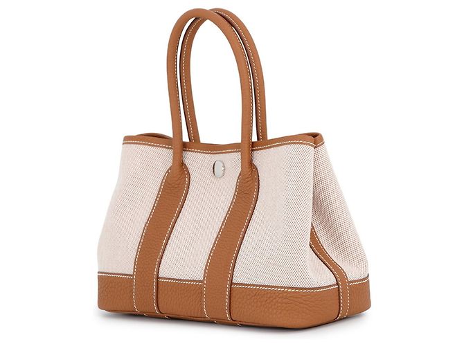 Hermès Borsa Tote Hermes Neo Garden 23 Crudo - vista 2