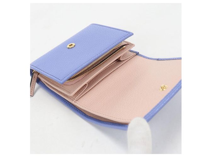 Cartera bi-fold Gucci azul - vista 3