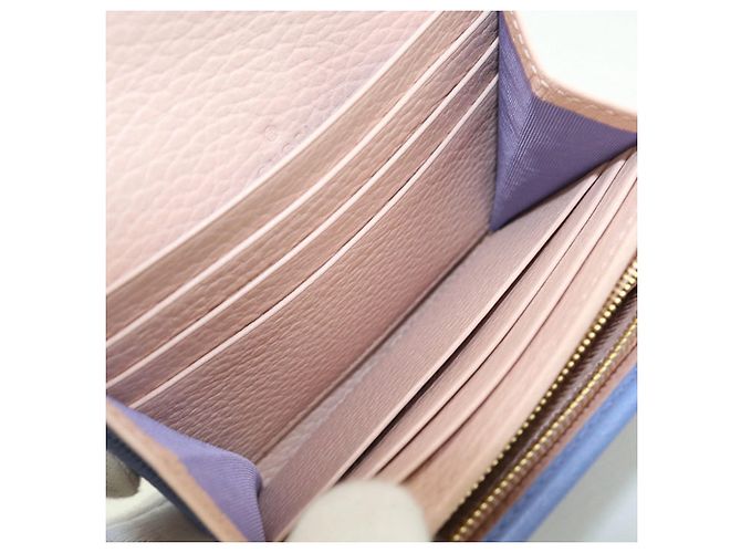 Cartera bi-fold Gucci azul - vista 4