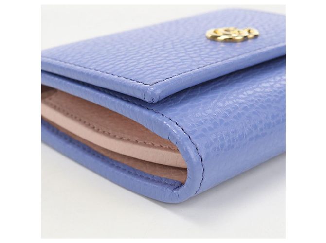 Cartera bi-fold Gucci azul - vista 6