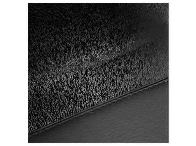 Hermès Pochette Hermes en cuir noir - vue 11