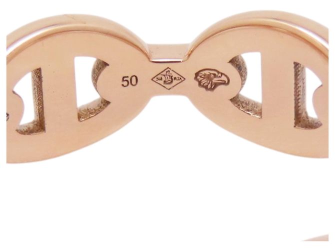 Ring Hermès Anillo Hermes Chaine d'Ancre Enchainee PM - vista 12