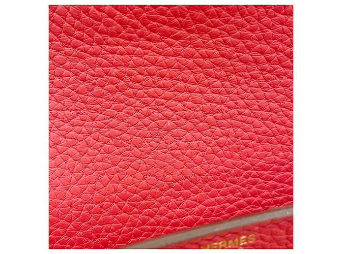 Hermès Hermes Kelly Ad PM Rucksack Rot - Ansicht 11