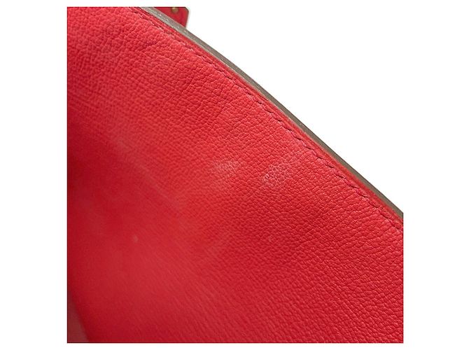 Hermès Hermes Kelly Ad PM Rucksack Rot - Ansicht 12