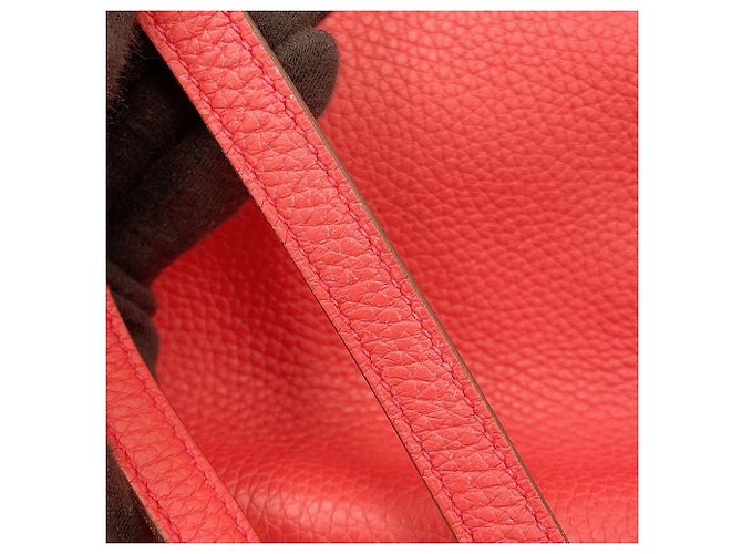 Hermès Hermes Kelly Ad PM Rucksack Rot - Ansicht 14