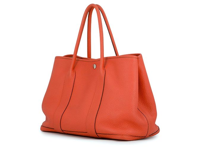 Hermès Borsa Tote Hermes Garden PM in Bougainvillier - vista 2