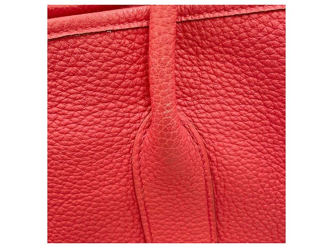 Hermès Borsa Tote Hermes Garden PM in Bougainvillier - vista 6