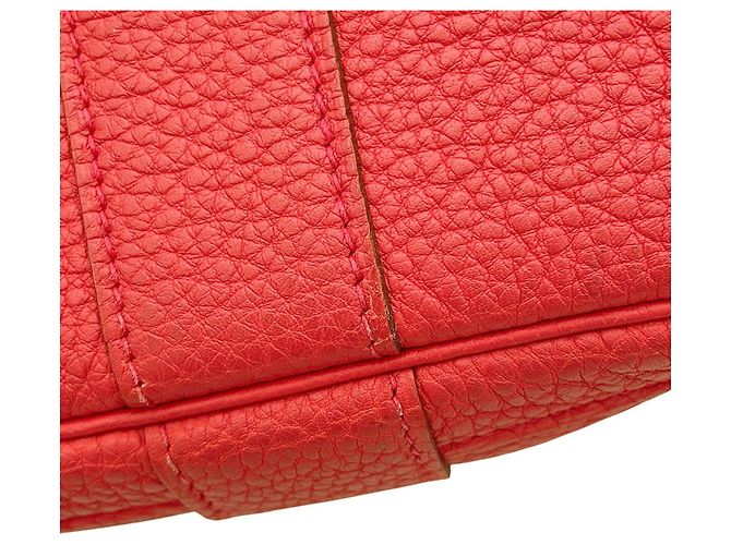 Hermès Borsa Tote Hermes Garden PM in Bougainvillier - vista 8