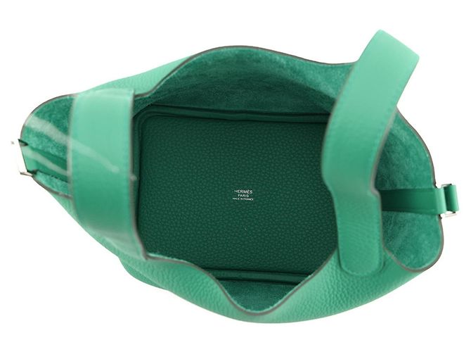 Hermès Hermes Picotin Lock PM Handbag Green - view 5