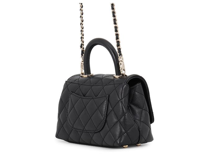 Borsa Chanel Coco Mark XXS Nero - vista 2