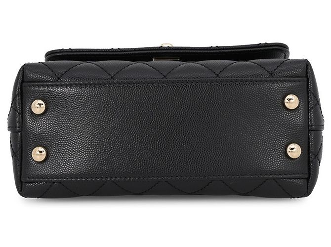 Borsa Chanel Coco Mark XXS Nero - vista 3