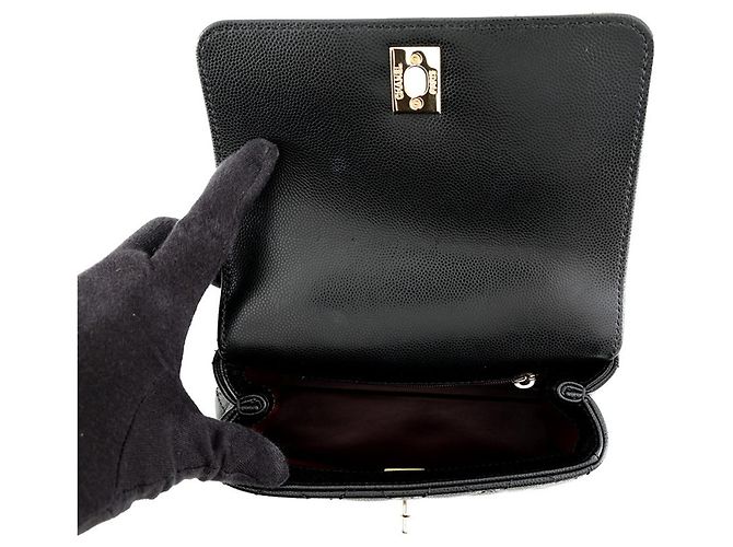 Borsa Chanel Coco Mark XXS Nero - vista 6