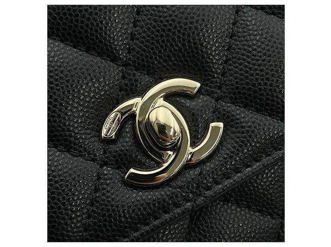Borsa Chanel Coco Mark XXS Nero - vista 8