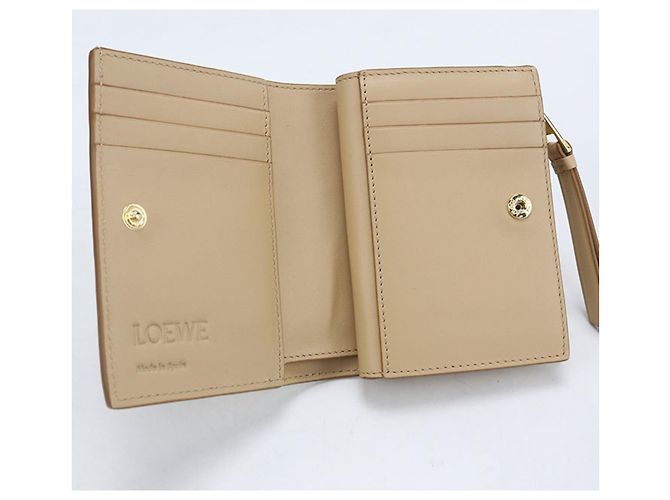 Puzzle Portafoglio bi-fold Loewe in White Bianco - vista 3