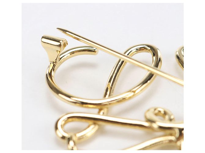Broche en métal doré Loewe - vue 5