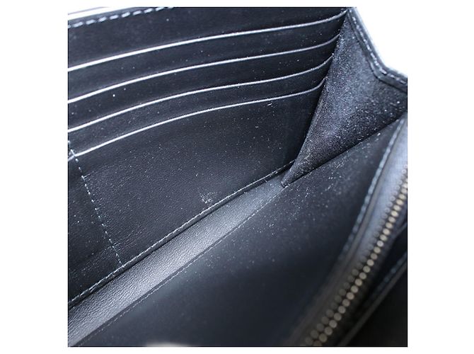 Christian Dior Long Flap Wallet Black - view 7
