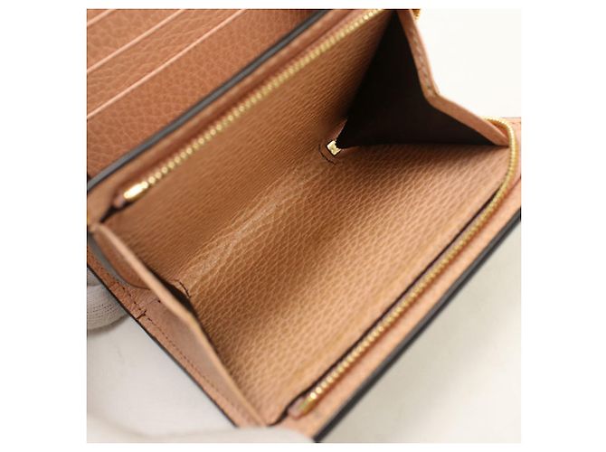 Cartera bi-fold Gucci en rosa - vista 5
