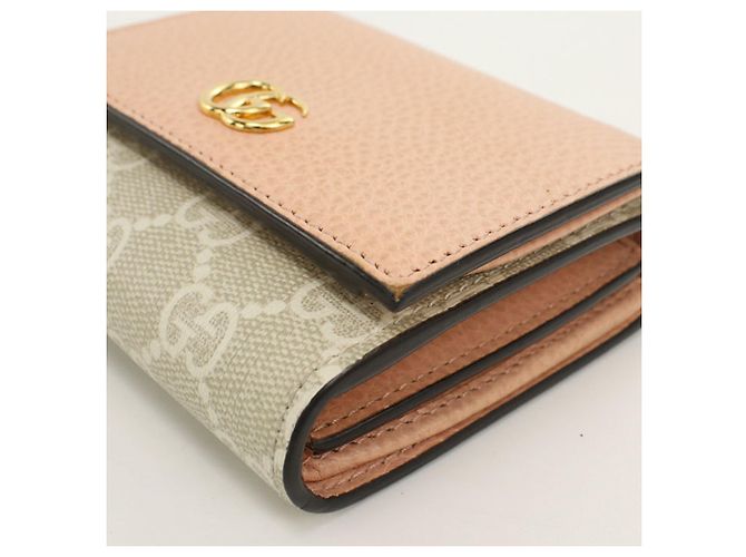 Cartera bi-fold Gucci en rosa - vista 6