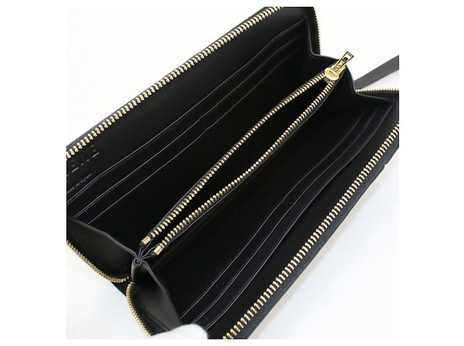Portafoglio rotondo con zip Loewe Puzzle Nero - vista 3
